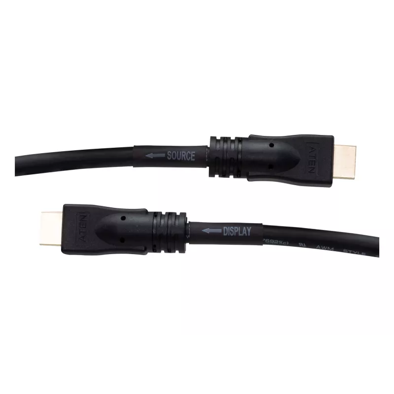 ATEN High Speed HDMI-Kabel mit Ethernet 4K (4096 x 2160 @30Hz); 20 m HDMI-Kabel mit Ethernet