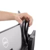 StarTech.com Querstange Dual-Monitor-Tischständer für zwei 27-Zoll-Bildschirme, VESA-Halterung 75x75/100x100, werkzeuglose Höhenverstellung, bis zu 6 kg pro Display