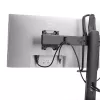 StarTech.com Querstange Dual-Monitor-Tischständer für zwei 27-Zoll-Bildschirme, VESA-Halterung 75x75/100x100, werkzeuglose Höhenverstellung, bis zu 6 kg pro Display
