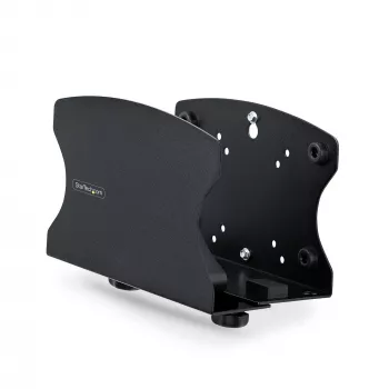 StarTech.com PC-Wandhalterung, unterstützt Desktop-Computer bis zu 18 kg, werkzeuglose Verstellung 50–200 mm, robuste Wandhalterung/Ablage für PC-Gehäuse/Tower