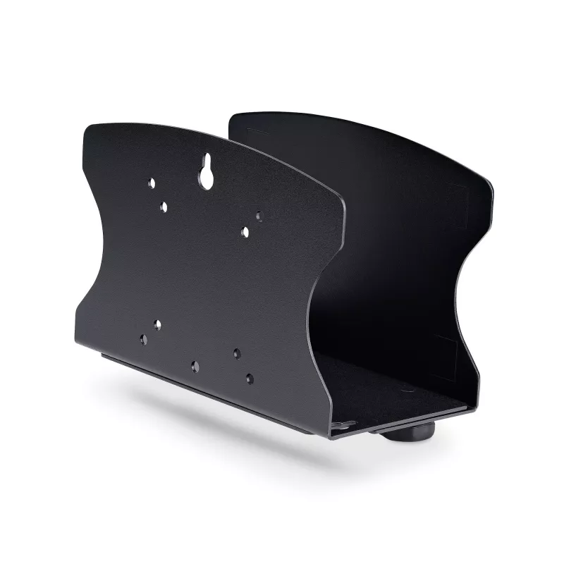 StarTech.com PC-Wandhalterung, unterstützt Desktop-Computer bis zu 18 kg, werkzeuglose Verstellung 50–200 mm, robuste Wandhalterung/Ablage für PC-Gehäuse/Tower