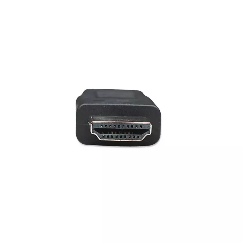Manhattan HDMI-Kabel, 1080p@60Hz (High Speed), 7,5m, Stecker auf Stecker, Schwarz, Vollständig geschirmt, Vergoldete Kontakte, Lebenslange Garantie