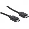 HDMI-Kabel Manhattan HDMM2MHS 2m Stecker zu Stecker Schwarz