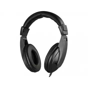 Sandberg Saver MiniJack Headphone Large, Kabelgebunden, Anrufe/Musik, 20 - 20000 Hz, 270 g, Kopfhörer, Schwarz