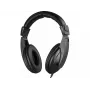 Sandberg Saver MiniJack Headphone Large, Kabelgebunden, Anrufe/Musik, 20 - 20000 Hz, 270 g, Kopfhörer, Schwarz