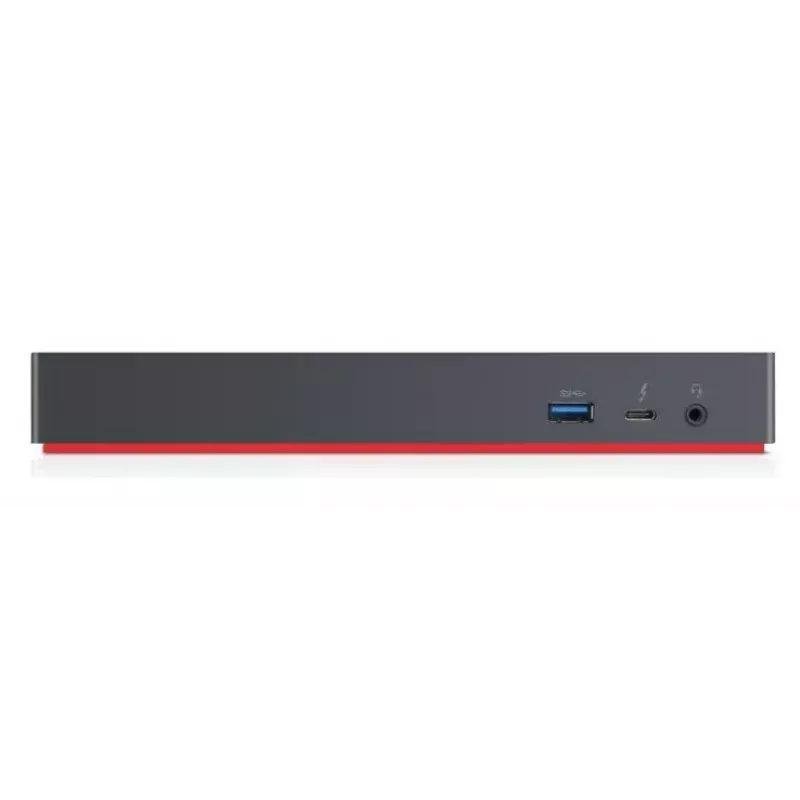 Lenovo 40AN0135EU Laptop-Dockingstation/Port-Replikator Kabelgebunden Thunderbolt 3 Schwarz, Rot