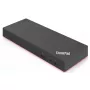 Lenovo 40AN0135EU Laptop-Dockingstation/Port-Replikator Kabelgebunden Thunderbolt 3 Schwarz, Rot