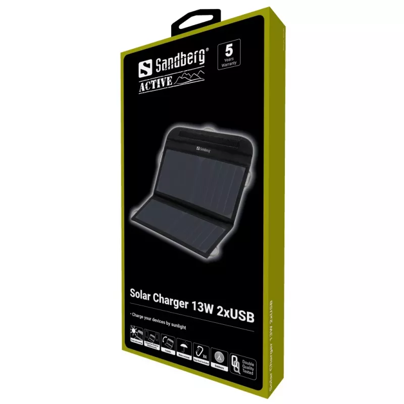 Sandberg Solar-Ladegerät 13W 2xUSB