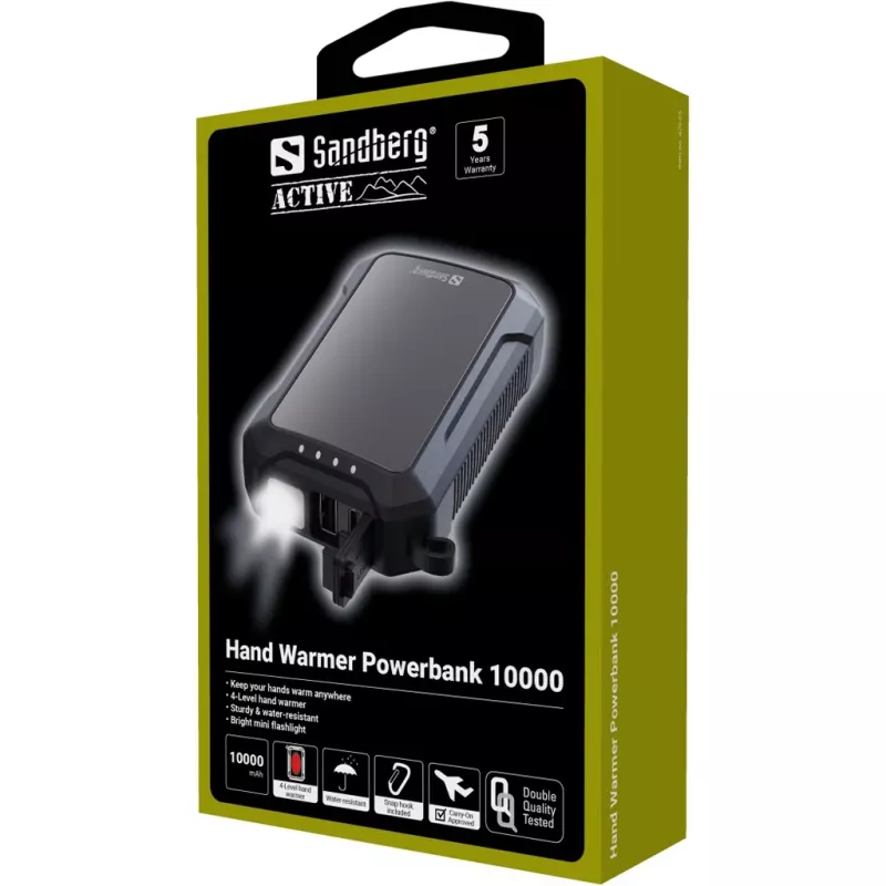 Tragbare Powerbank Sandberg Handwärmer 10000 mAh