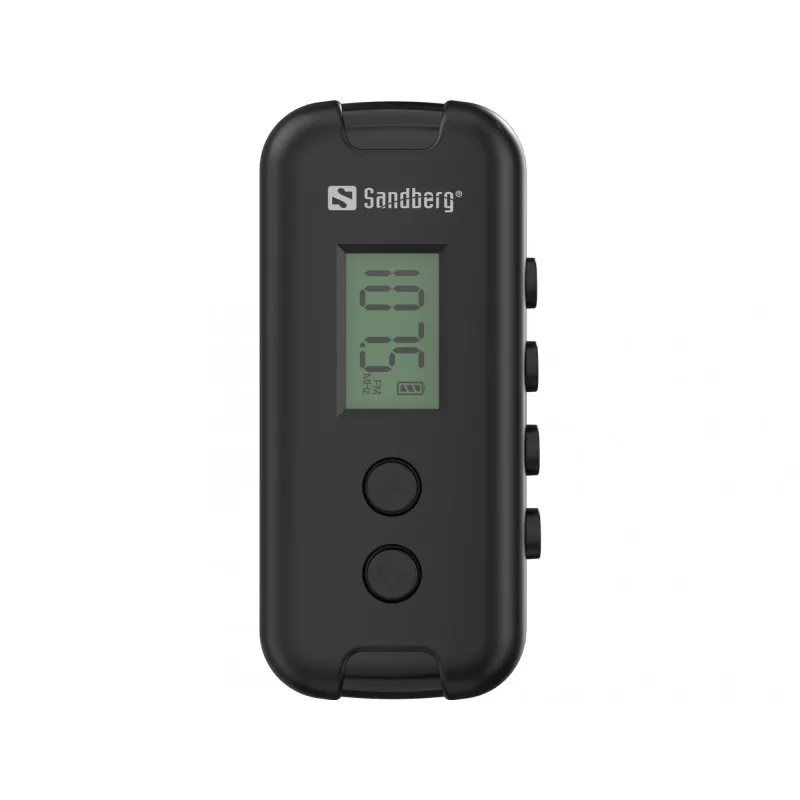 Tragbares Radio Sandberg 421-00 FM 76-109 MHz Schwarz