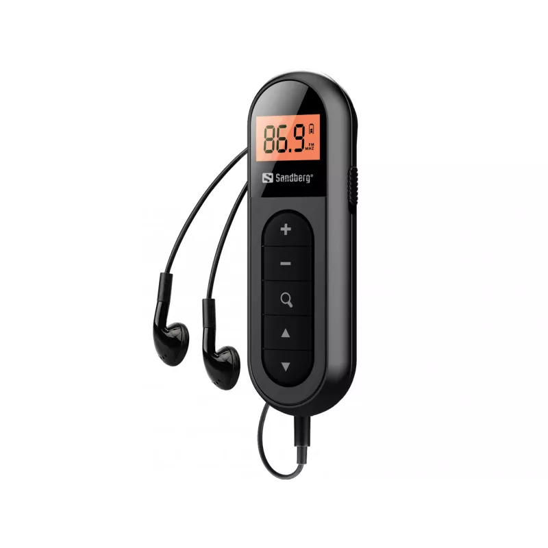 Tragbares Radio Sandberg Pocket Radio FM Recharge FM 76-108 MHz