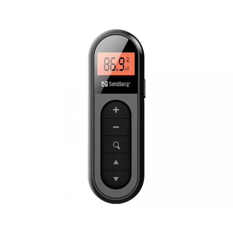 Tragbares Radio Sandberg Pocket Radio FM Recharge FM 76-108 MHz