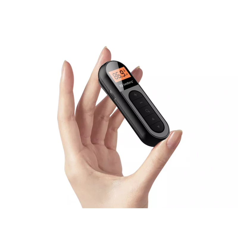 Tragbares Radio Sandberg Pocket Radio FM Recharge FM 76-108 MHz