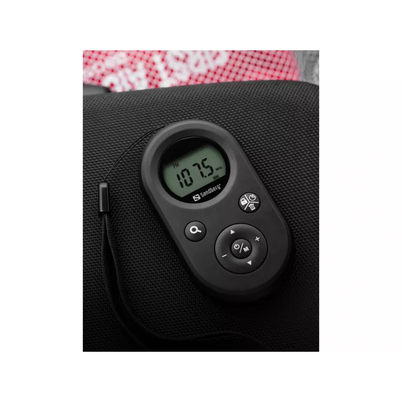 Sandberg Pocket Radio FM+AM aufladbar, Tragbar, AM, FM, 76 - 108 MHz, 522-1710KHz (9KHz) / 520-170KHz (10KHz), Amber, 3.5 mm