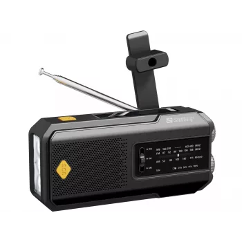 Sandberg Survivor Radio All-in-1 2000, tragbar, AM, FM, 87–180 MHz, 520–1710 kHz, 3 W, Analog