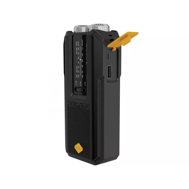 Sandberg Survivor Radio All-in-1 2000, tragbar, AM, FM, 87–180 MHz, 520–1710 kHz, 3 W, Analog