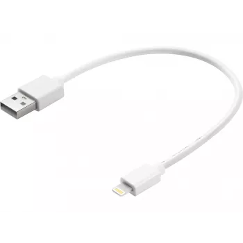 Kabel Sandberg USB Lightning MFI 0,2 m Weiß