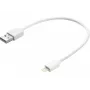 Kabel Sandberg USB Lightning MFI 0,2 m Weiß