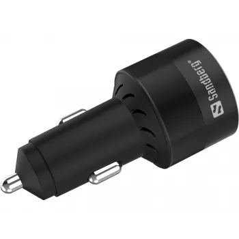 Sandberg Auto-Ladegerät 3in1 130W USB-C PD Schnellladegerät Universal