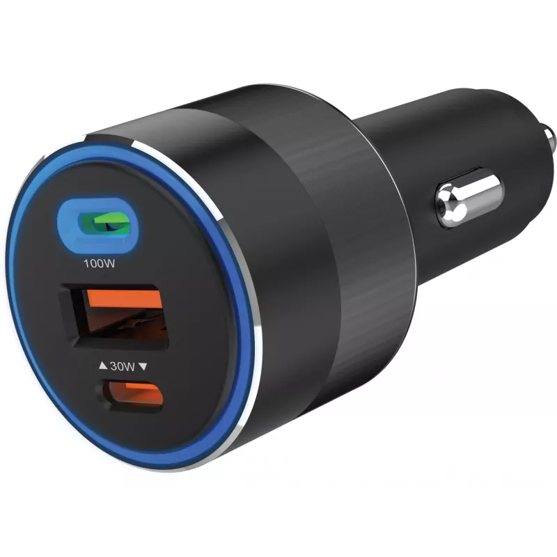 Sandberg Auto-Ladegerät 3in1 130W USB-C PD Schnellladegerät Universal