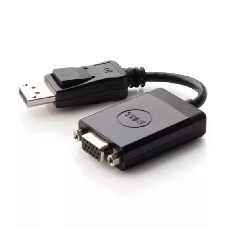 Video-Kabel-Adapter DELL 492-11715 DisplayPort zu VGA Schwarz