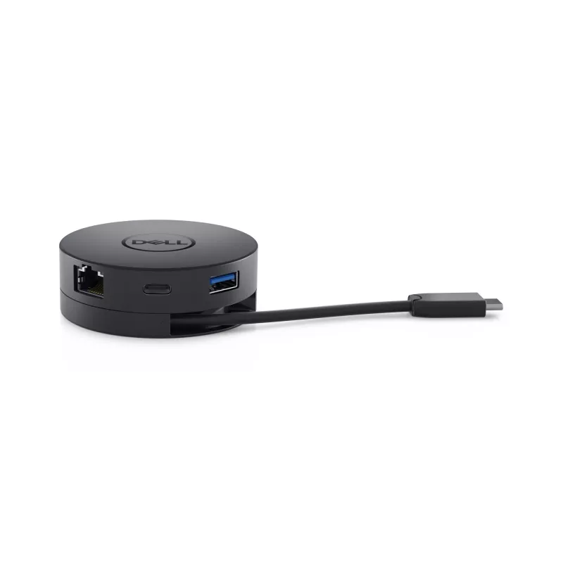 DELL DA300 Kabelgebunden USB 3.2 Gen 2 (3.1 Gen 2) Typ-C Schwarz