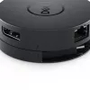 DELL DA300 Kabelgebunden USB 3.2 Gen 2 (3.1 Gen 2) Typ-C Schwarz