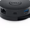 DELL DA300 Kabelgebunden USB 3.2 Gen 2 (3.1 Gen 2) Typ-C Schwarz