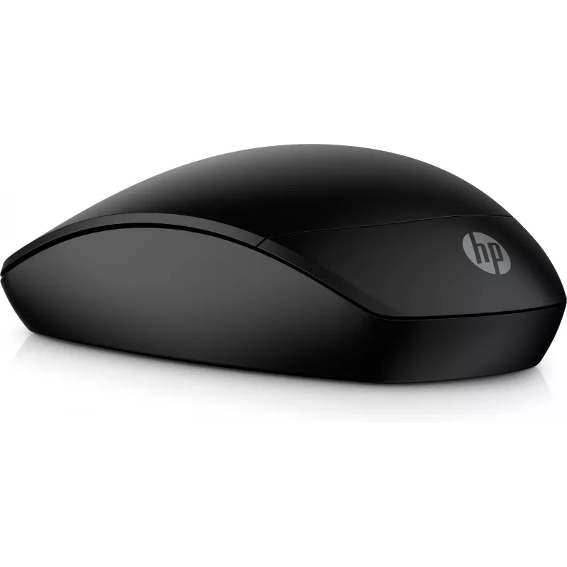 HP 235 schlank Wireless Maus, beidhändig, optisch, RF Wireless, 1600 DPI, Schwarz