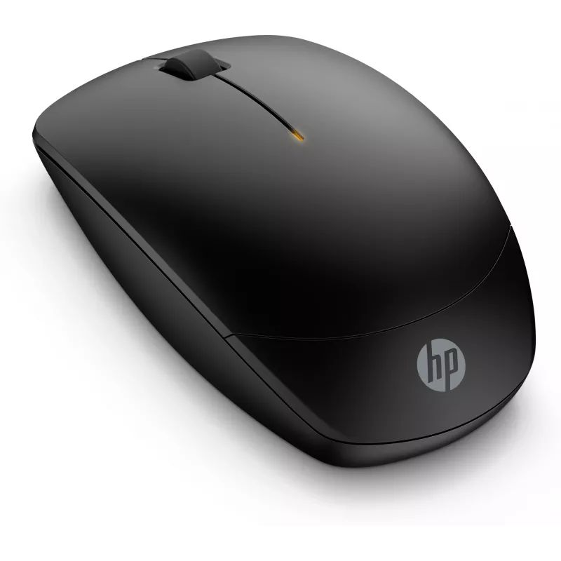 HP 235 schlank Wireless Maus, beidhändig, optisch, RF Wireless, 1600 DPI, Schwarz