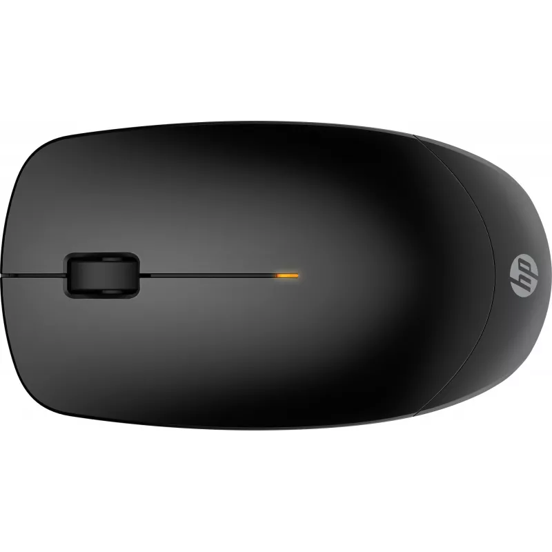 HP 235 schlank Wireless Maus, beidhändig, optisch, RF Wireless, 1600 DPI, Schwarz