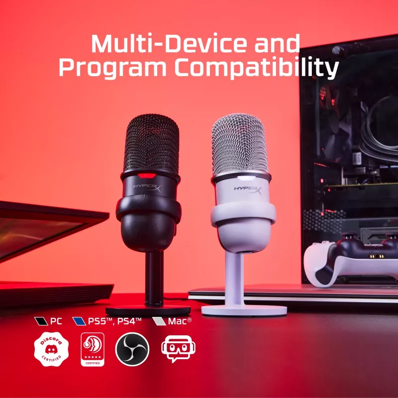 HyperX SoloCast - USB-Mikrofon (Schwarz)
