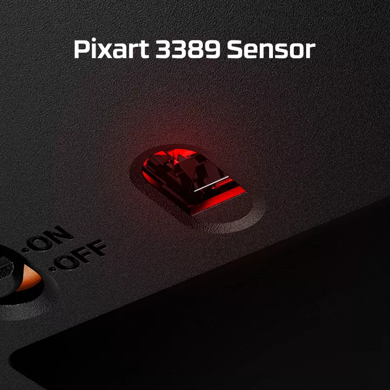 HyperX Pulsefire Dart – Kabellose Gaming-Maus (Schwarz)