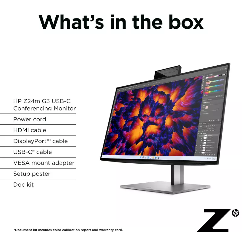 Monitor HP Z24m G3 23,8 Zoll Quad HD 2560 x 1440