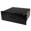 StarTech.com 4U Schwarz Steel Storage Drawer for 19in Racks and Cabinets