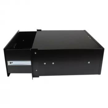 StarTech.com 4U Schwarz Steel Storage Drawer for 19in Racks and Cabinets