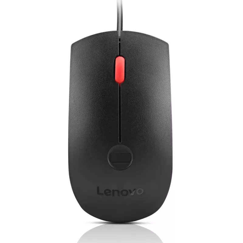 Lenovo 4Y51M03357 Maus Büro Beidhändig USB Typ-A Optisch 1600 DPI