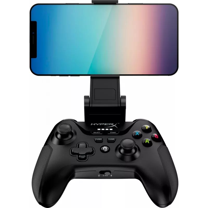 HyperX Clutch – kabelloser Gaming-Controller (Schwarz) – Mobilgeräte/PC
