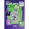 HyperX QuadCast S - USB-Mikrofon (Weiß-Grau) - RGB-Beleuchtung