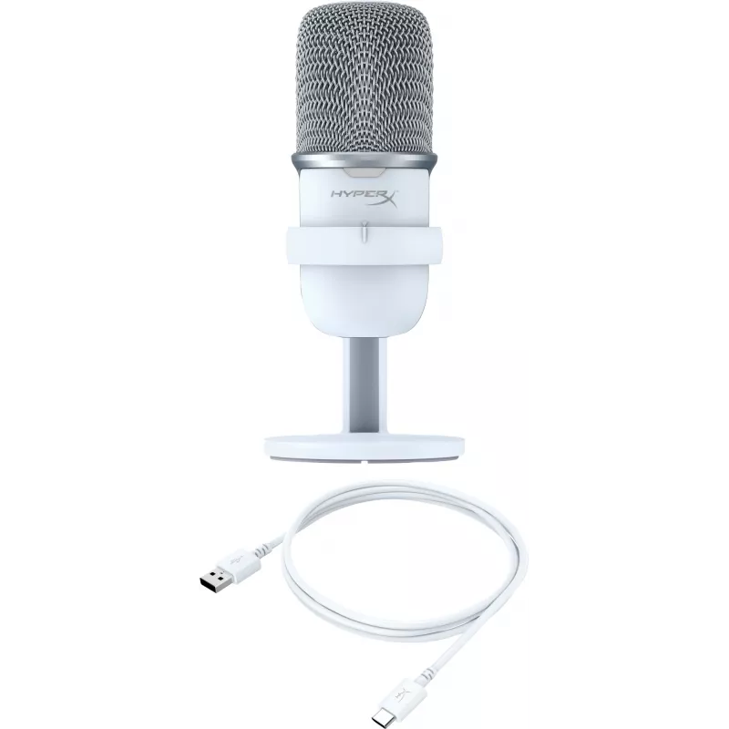 HyperX SoloCast – USB-Mikrofon (Weiß)