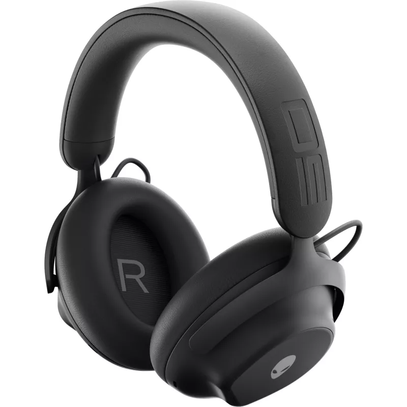 Alienware PRO-HS-G-DEAM Kopfhörer/Headset Kabelgebunden & Kabellos Head-Band Gaming USB Typ-C Bluetooth Schwarz