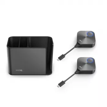 Drahtloses Präsentationssystem BenQ TZY61 Desktop, schwarz, ABS/Aluminium/PC-Gehäuse, 67×67×23,2 mm