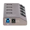 StarTech.com 4-Port-Self-Powered-USB-C-Hub mit einzelnen Ein/Aus-Schaltern, USB 3.0 5Gbps-Erweiterungshub mit Netzteil, Desktop/Laptop-USB-C-zu-USB-A-Hub, USB-Typ-C-Hub mit BC 1.2