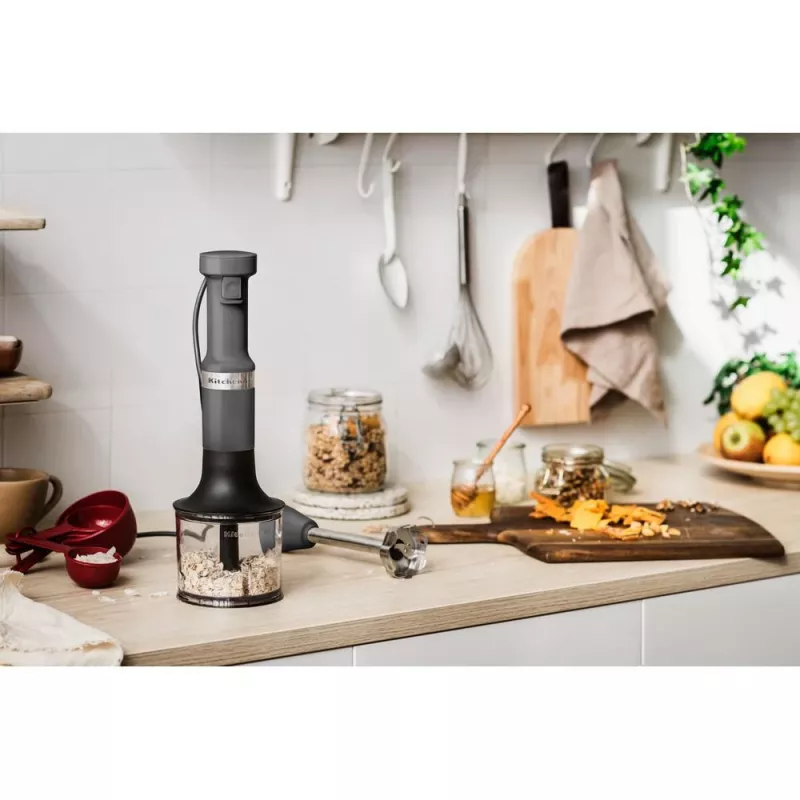 KitchenAid 5KHBV83EDG 1 L Stabmixer 180 W Grau