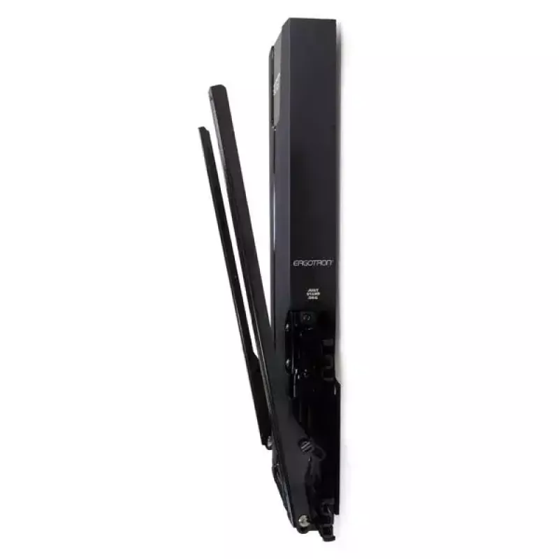 Monitorhalterung Ergotron 61-128-085 160 cm (63 Zoll) Wand Schwarz
