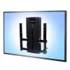 Monitorhalterung Ergotron 61-128-085 160 cm (63 Zoll) Wand Schwarz