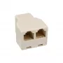 InLine Modular-Verteiler 1x RJ12 Buchse / 2x RJ12 Buchse 69999B