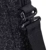Umhängetasche Rivacase 7931 39,6 cm 15,6 Zoll Schwarz Weiß