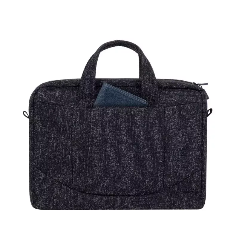 Umhängetasche Rivacase 7931 39,6 cm 15,6 Zoll Schwarz Weiß