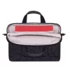 Umhängetasche Rivacase 7931 39,6 cm 15,6 Zoll Schwarz Weiß